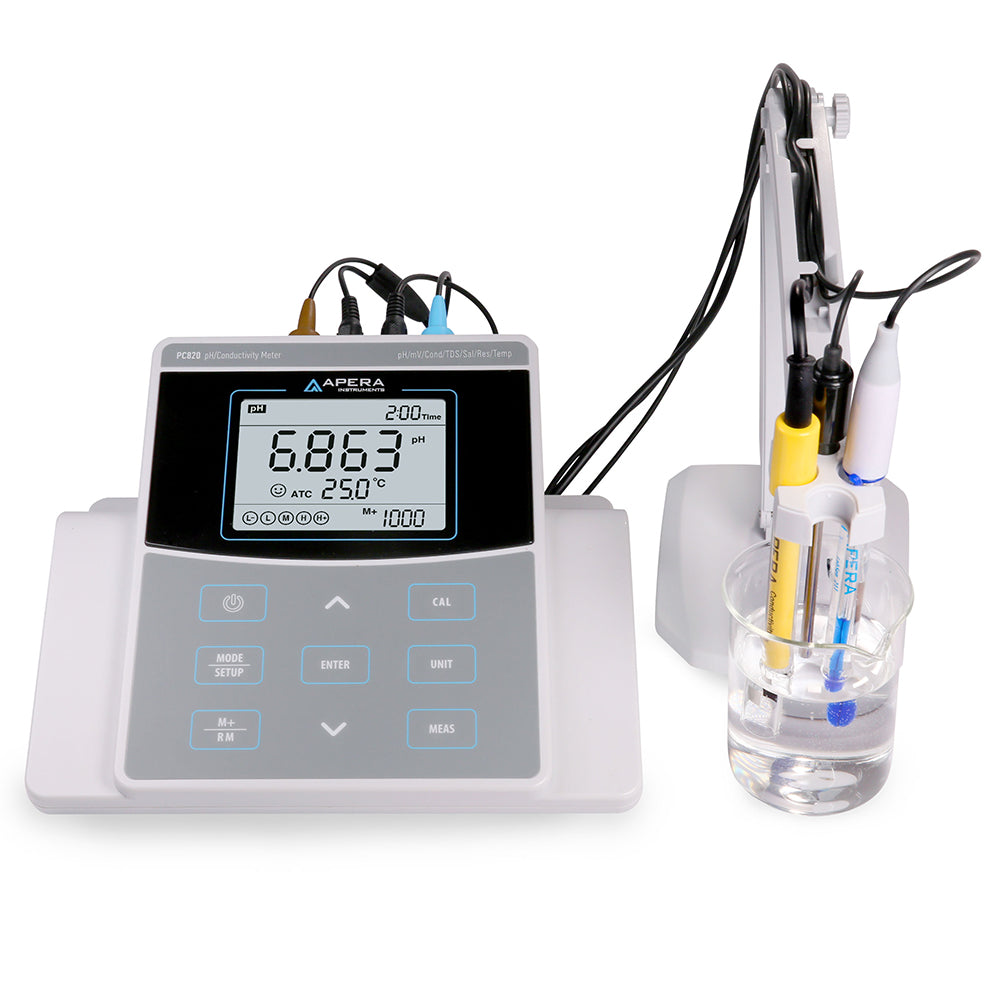 PC820 高精度タイプ 卓上型pH/EC計