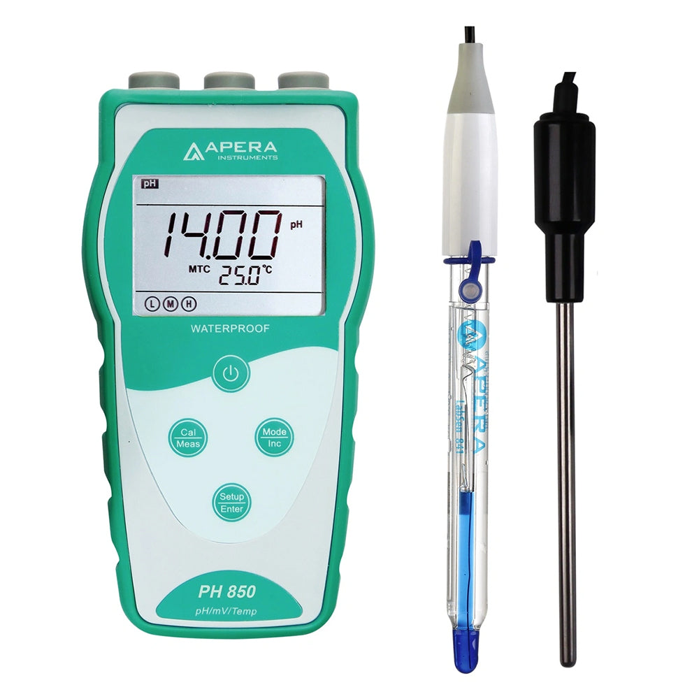 PH850-SA 用途別標準タイプ ポータブル式pH計 LabSen® 841標準付属 強アルカリ性・高温サンプル向け
