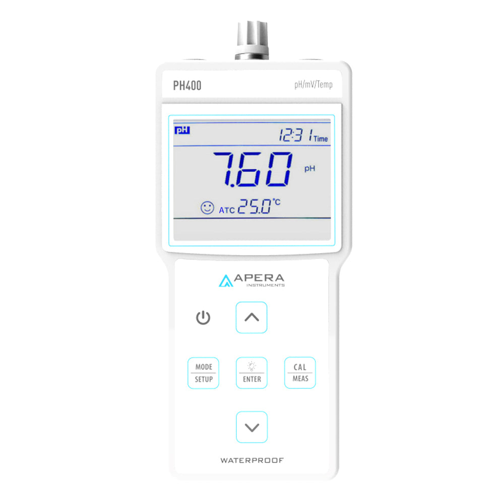 PH400 エコタイプ ポータブル式pH計 pH/ORP/℃測定